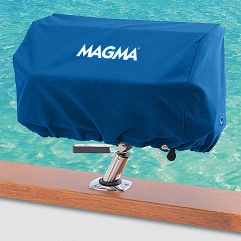 Gourmet Series Newport Grill Sunbrella Cover, Blue image number 1